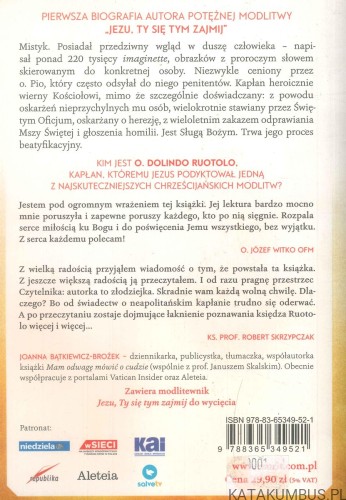 Jezu, Ty się tym zajmij! O. Dolindo Ruotolo. Życie i cuda. JOANNA BĄTKIEWICZ-BROŻEK