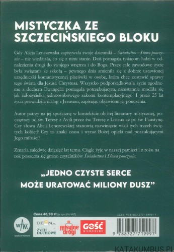Alicja Lenczewska. Świadectwo życia. TOMASZ P. TERLIKOWSKI