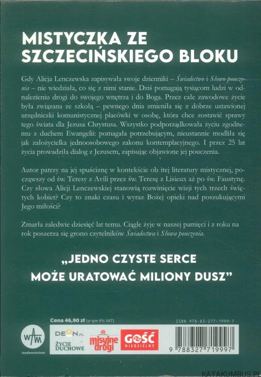 Alicja Lenczewska. Świadectwo życia. TOMASZ P. TERLIKOWSKI