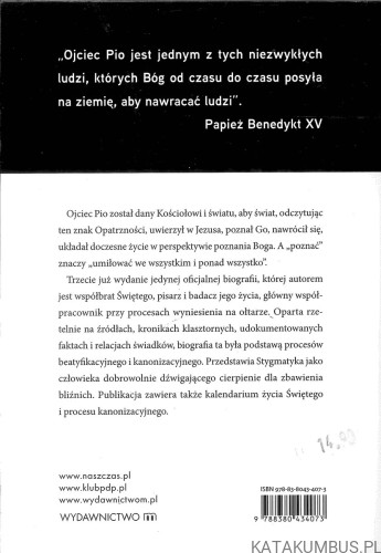 Święty Ojciec Pio. Cyrenejczyk dla wszystkich. ALESSANDRO DA RIPABOTTONI OFMCAP