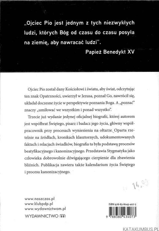 Święty Ojciec Pio. Cyrenejczyk dla wszystkich. ALESSANDRO DA RIPABOTTONI OFMCAP