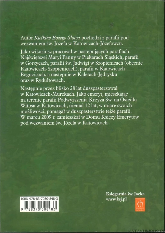 Kiełki Bożego Słowa. Rok liturgiczny B. KS. ANTONI WEIDEMANN