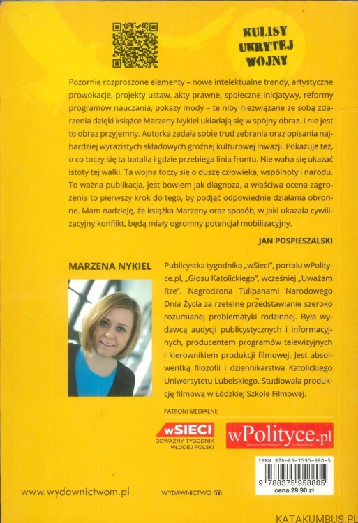 Pułapka gender. Karły kontra orły. Wojna cywilizacji. MARZENA NYKIEL
