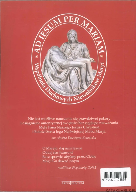 33 dni Ad Iesum per Mariam. 24 godziny męki naszego Pana Jezusa Chrystusa. Praktyki i refleksje. LUIZA PICCARRETA
