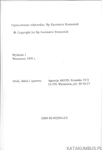 Ze słowem Bożym na co dzień. Tom II. BP KAZIMIERZ ROMANIUK