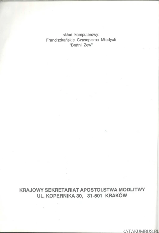 Droga wiary. PRACA ZBIOROWA