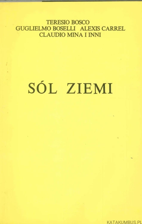 Sól ziemi. PRACA ZBIOROWA