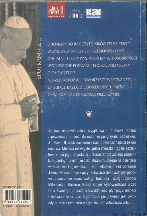 Bogaty w miłosierdzie Bóg. Wydanie pielgrzymkowe. PRACA ZBIOROWA