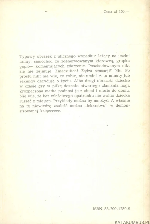 Wypadek - co robić?. RYSZARD MAJKOWSKI, WOJCIECH M. KUŚ