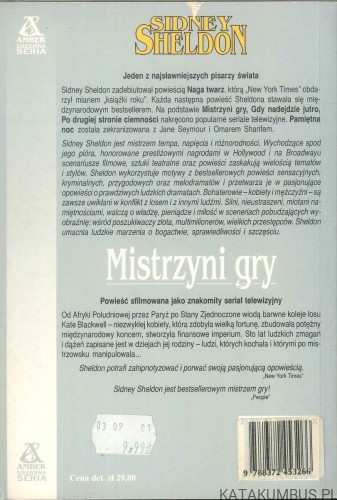 Mistrzyni gry. SIDNEY SHELDON