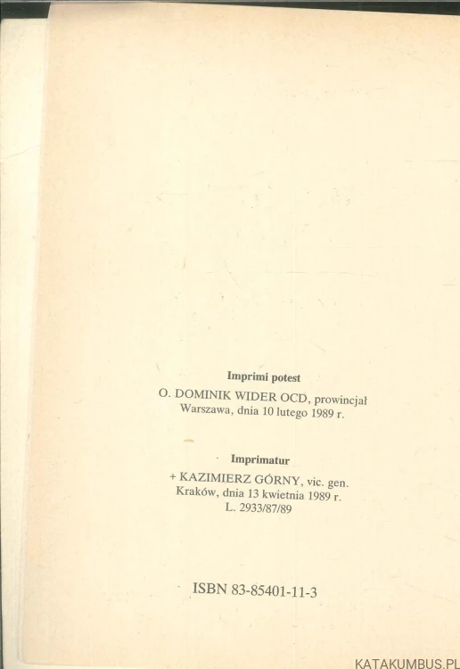 Zapieczętowane usta. WILHELM HUENERMANN