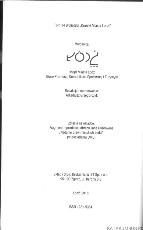 595 lat Łodzi 1423-2018. Narodziny miasta. PRACA ZBIOROWA