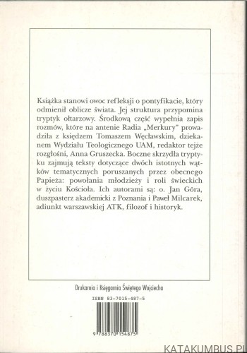 Tryptyk o pontyfikacei Jana Pawła II. PRACA ZBIOROWA
