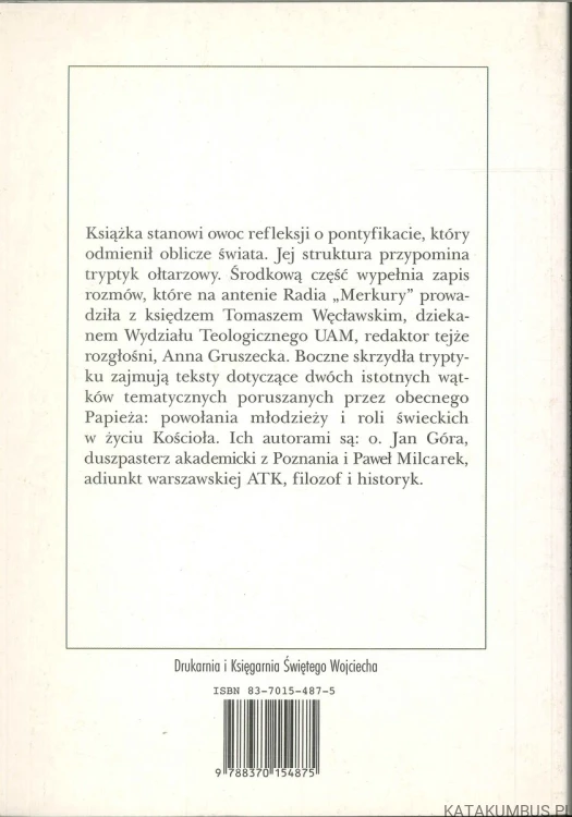 Tryptyk o pontyfikacei Jana Pawła II. PRACA ZBIOROWA