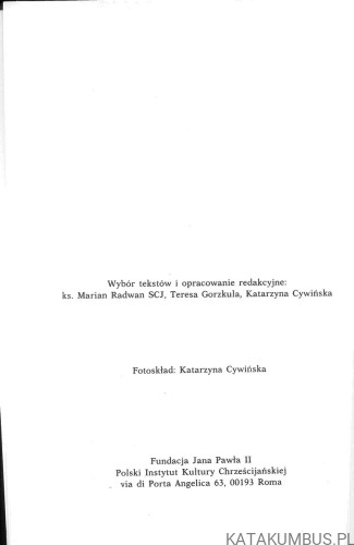 Wiara i kultura. JAN PAWEŁ II