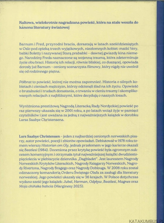Półbrat. LARS SAABYE CHRISTENSEN