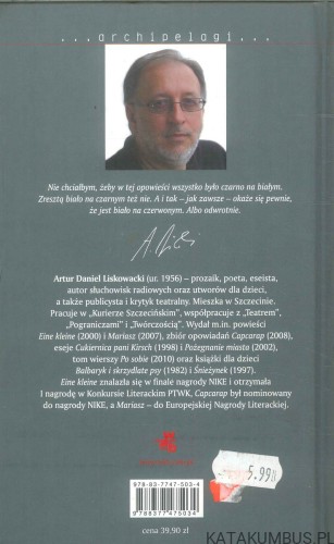 Murzynek B.. ARTUR DANIEL LISKOWACKI