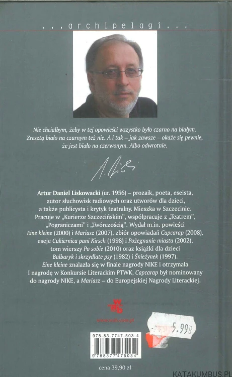 Murzynek B.. ARTUR DANIEL LISKOWACKI