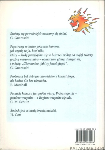 Humor i wiara. Anegdoty i historyjki. ALESSANDRO PRONZATO