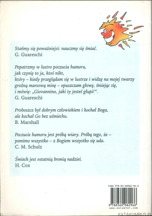 Humor i wiara. Anegdoty i historyjki. ALESSANDRO PRONZATO