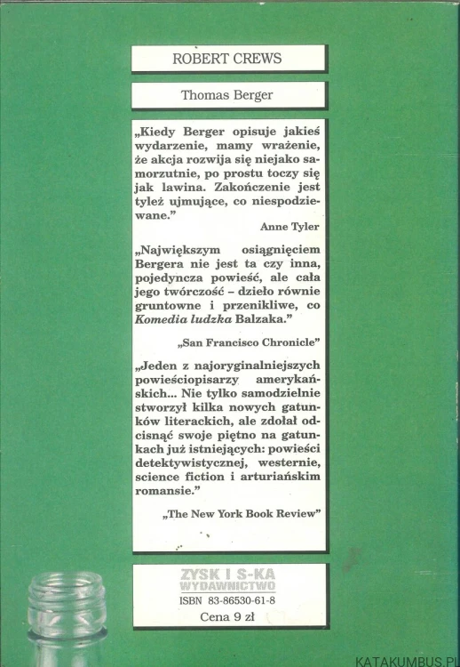 Robert Crews. THOMAS BERGER