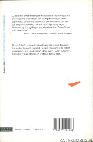 W poszukiwaniu długości geograficznej. DAVA SOBEL