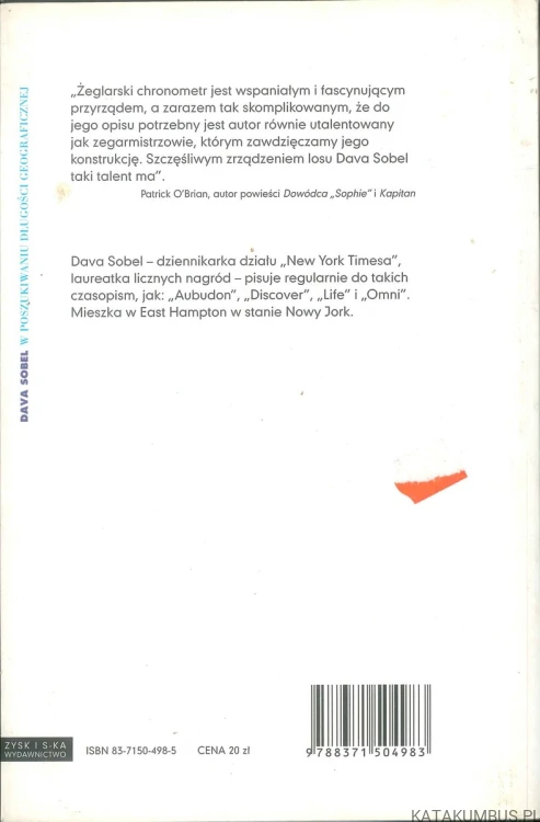W poszukiwaniu długości geograficznej. DAVA SOBEL