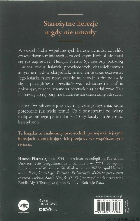Herezje. HENRYK PIETRAS