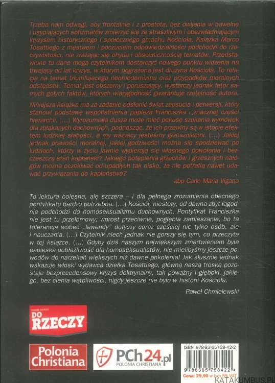 Watykańska galeria osobliwości. MARCO TOSATTI