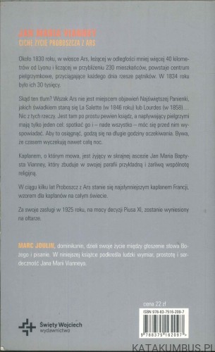 Jan Maria Vianney. Ciche życie proboszcza z Ars. MARC JOULIN