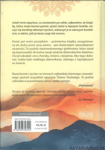 Koniec jest moim początkiem. TIZIANO TERZANI