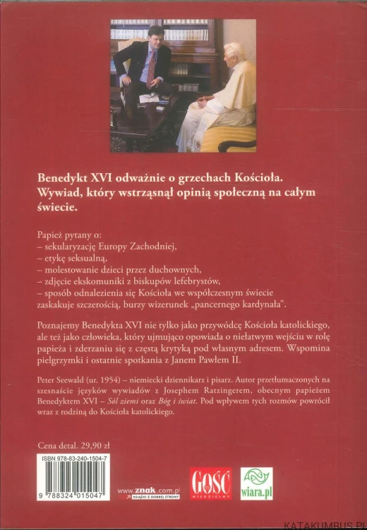 Światłość świata. Sensacyjny wywiad z papieżem. BENEDYKT XVI, PETER SEEWALD