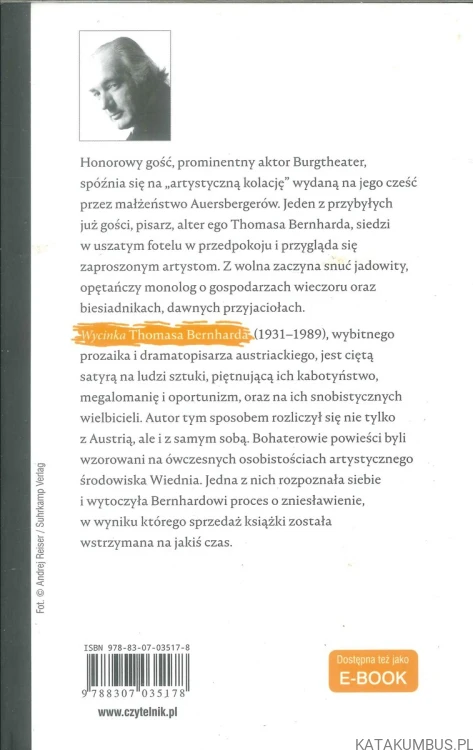 Wycinka. THOMAS BERNHARD