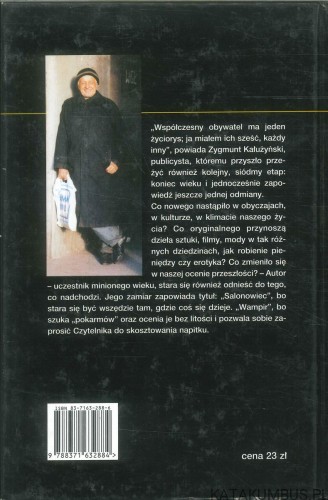 Wampir salonowiec. ZYGMUNT KAŁUŻYŃSKI