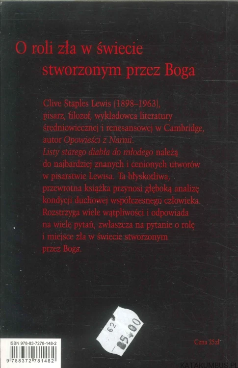 Listy starego diabła do młodego. C.S. LEWIS
