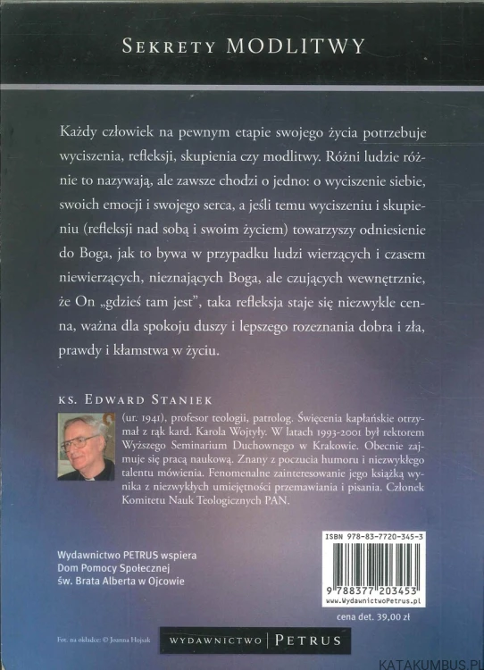 Sekrety modlitwy. KS. EDWARD STANIEK