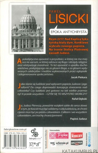 Epoka Antychrysta. PAWEŁ LISICKI