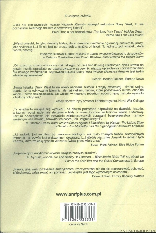 Wielkie kłamstwa Ameryki. DIANA WEST