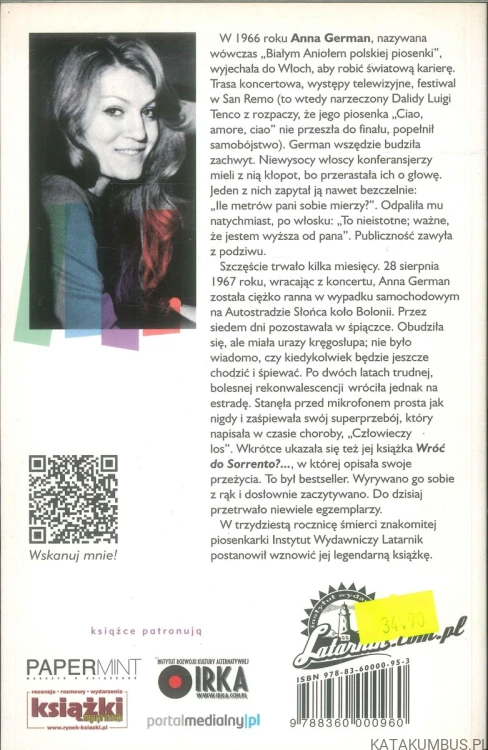 Wróć do Sorrento?... Moja historia. ANNA GERMAN