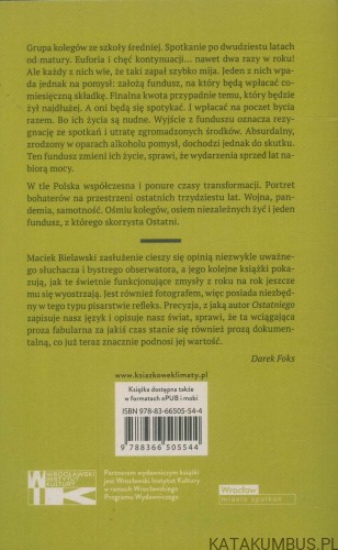 Ostatni. MACIEK BIELAWSKI