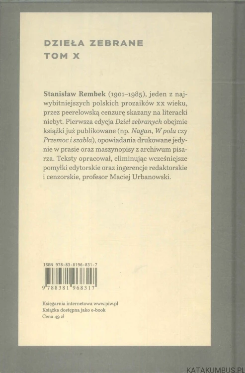Ekspedycja karna. STANISŁAW REMBEK