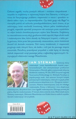 Czy kości grają rolę Boga? Matematyka niepewności. IAN STEWART