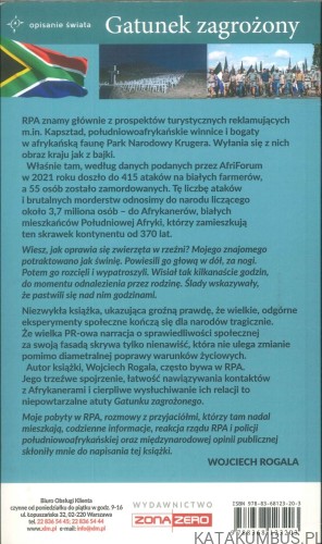 Gatunek zagrożony. Biali Afrykanie w RPA. WOJCIECH ROGALA