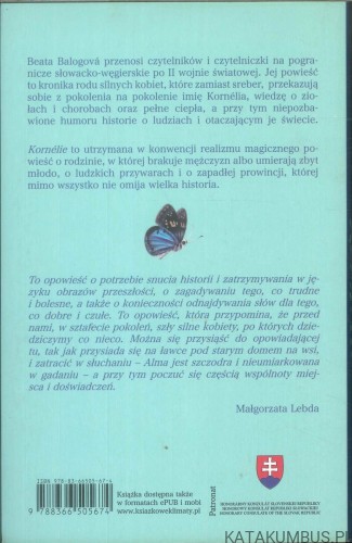 Kornélie. BEATA BALOGOVÁ