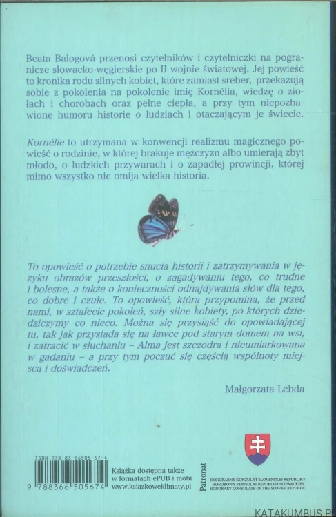 Kornélie. BEATA BALOGOVÁ