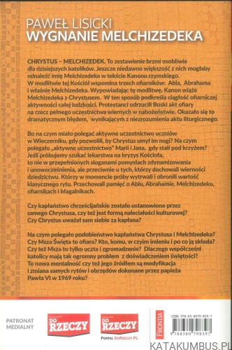 Wygnanie Melchizedeka. PAWEŁ LISICKI