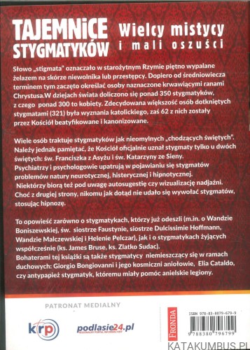 Tajemnice stygmatyków. Wielcy mistycy i mali oszuści. GRZEGORZ FELS