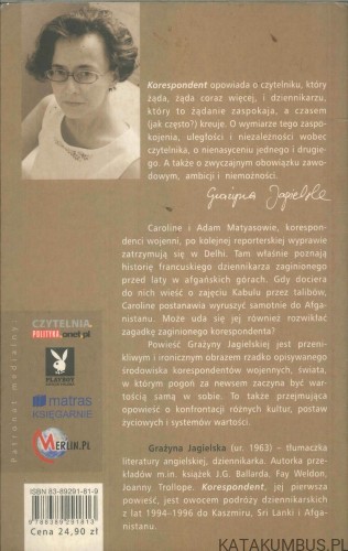 Korespondent. GRAŻYNA JAGIELSKA