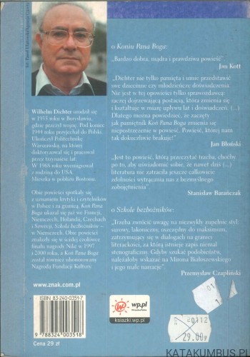 Koń pana boga / Szkoła bezbożników. WILHELM DICHTER