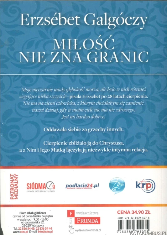 Miłość nie zna granic. ERZSÉBET GALGÓCZY